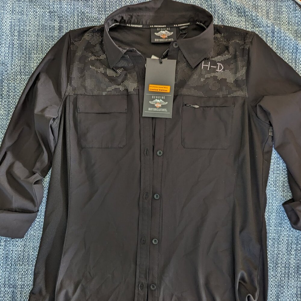 Harley-Davidson men's button down shirt